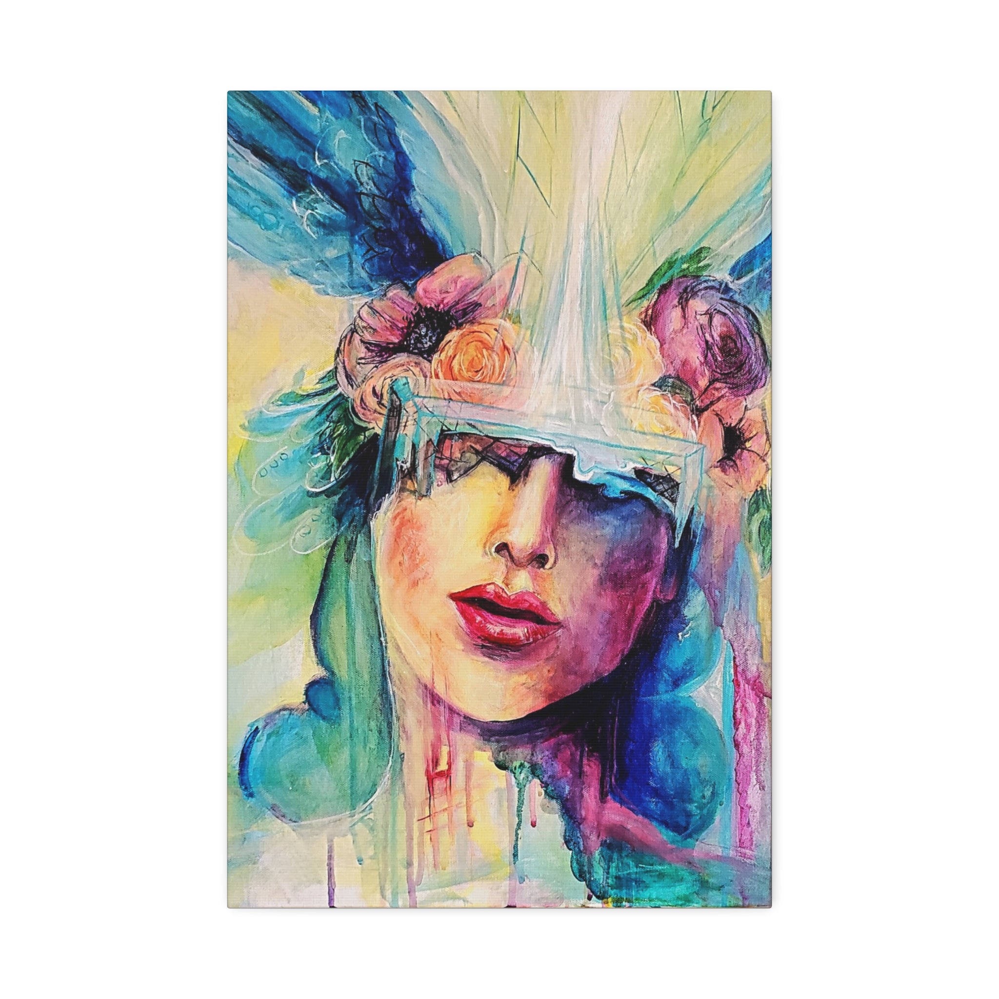 Gallery Wrapped Print "I Prob Should Be Cleaning"