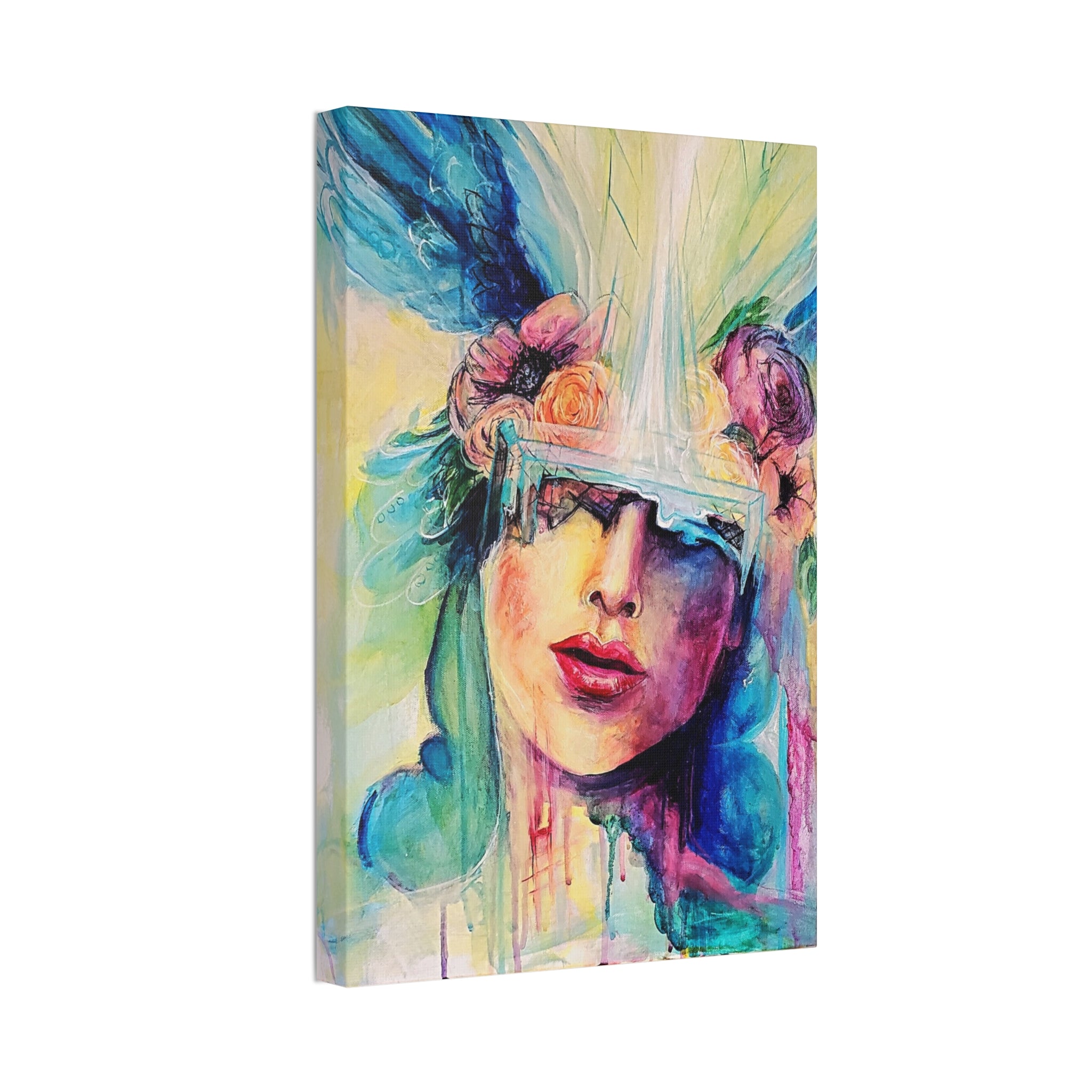 Gallery Wrapped Print "I Prob Should Be Cleaning"