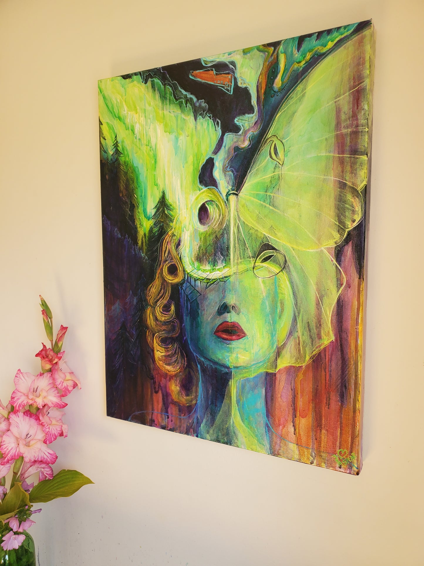 I Think I Lost My Mind Original Painting