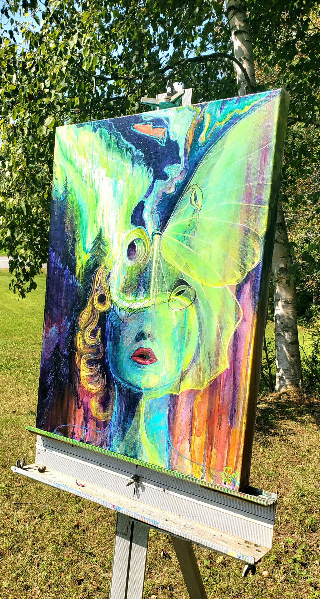 I Think I Lost My Mind - Original Oil Painting