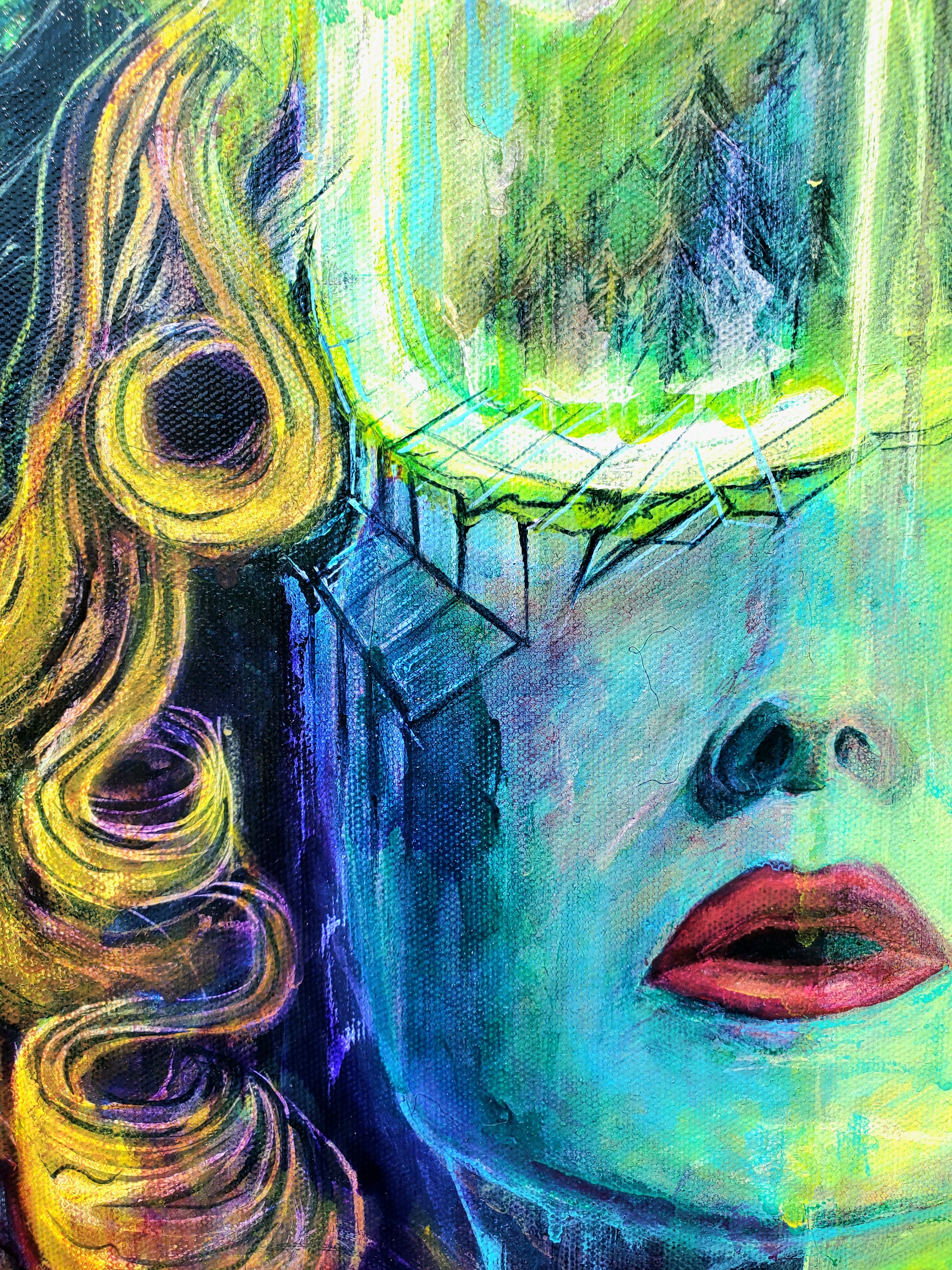 I Think I Lost My Mind - Original Oil Painting