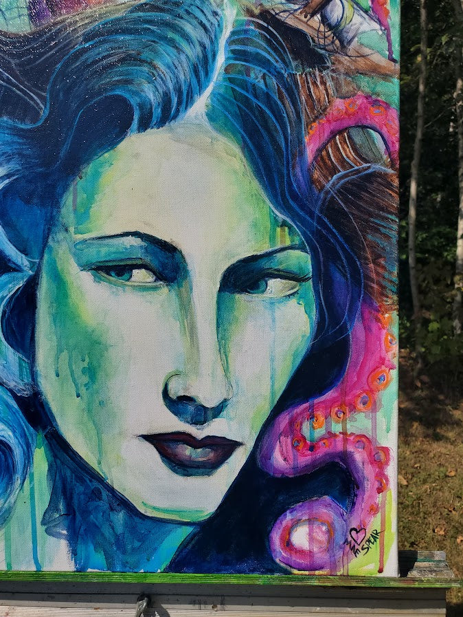 Oh Ship - Original Oil Painting