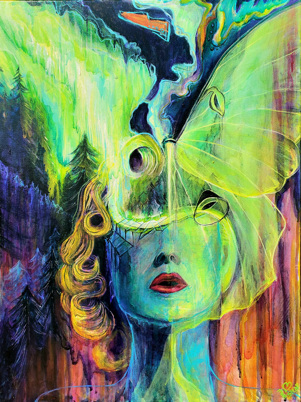 I Think I Lost My Mind - Original Oil Painting