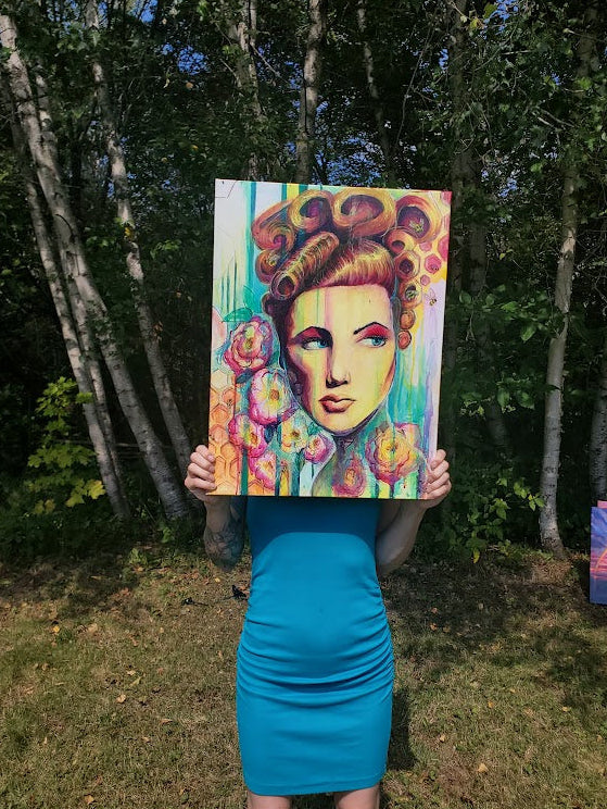 Yass Queen - Original Oil Painting