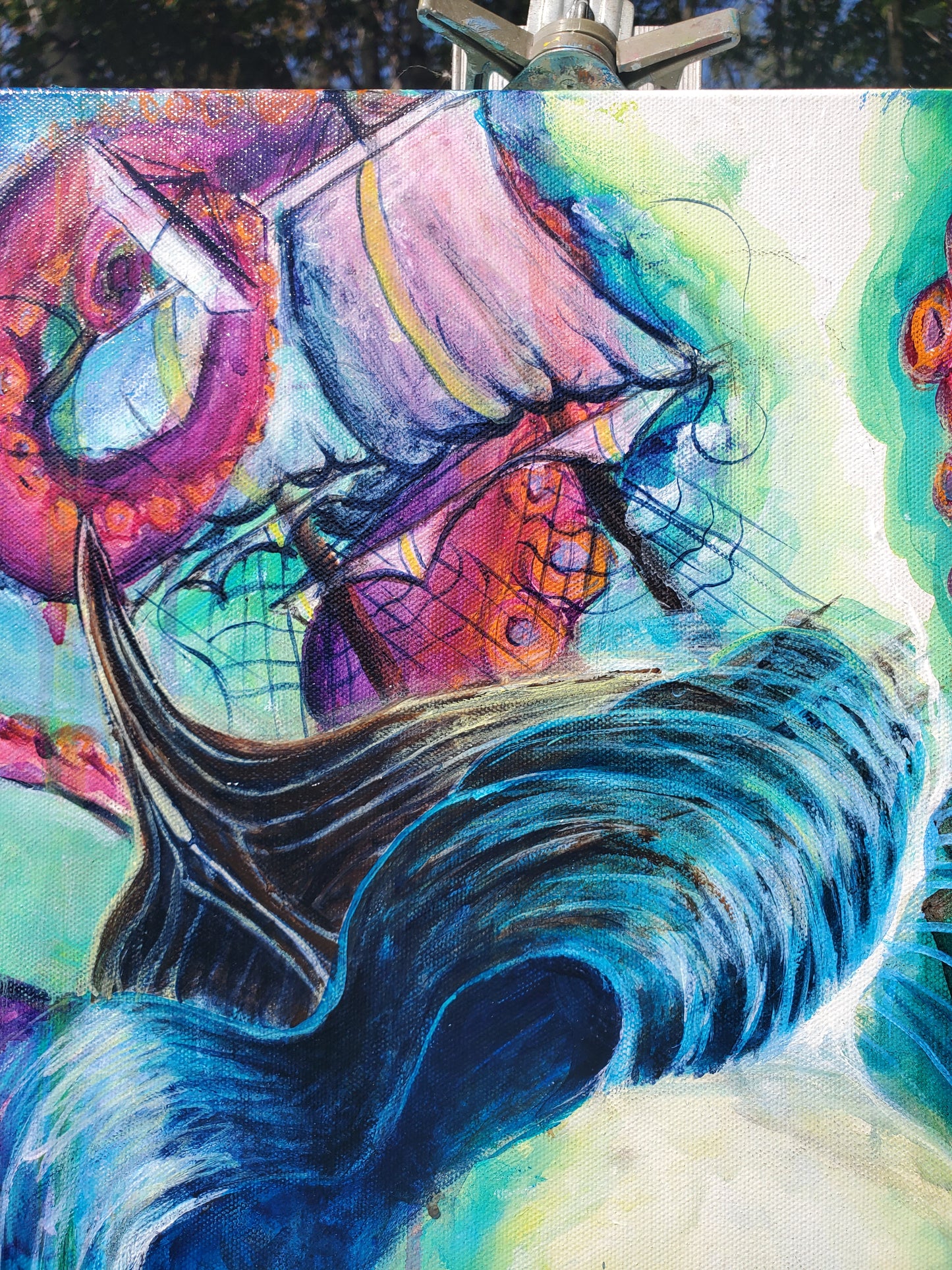 Oh Ship Original Painting