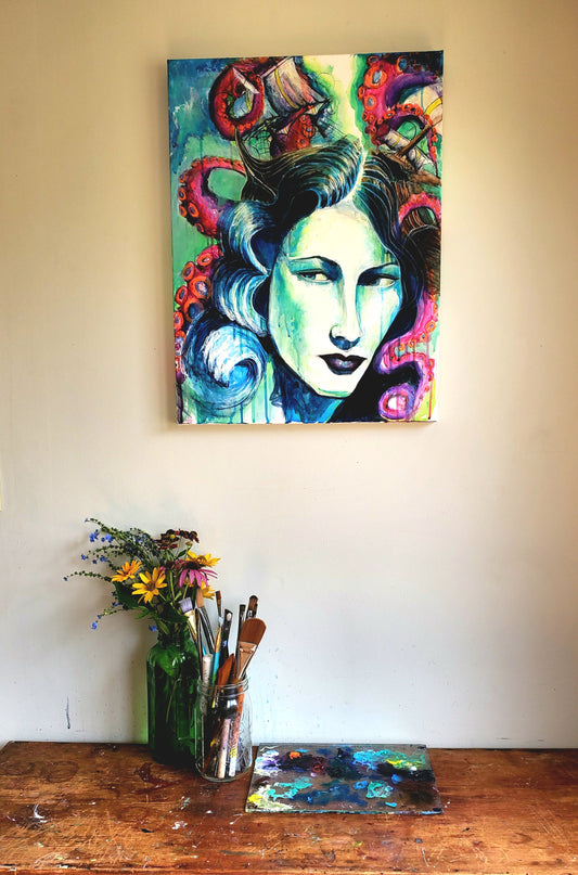 Oh Ship Original Painting