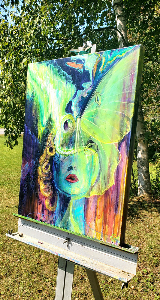I Think I Lost My Mind Original Painting