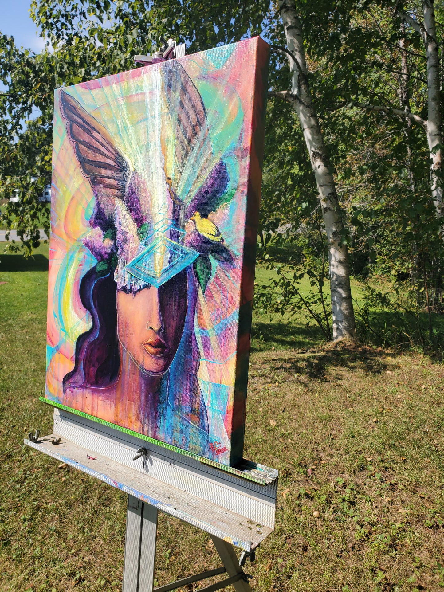 Not Today Original Painting