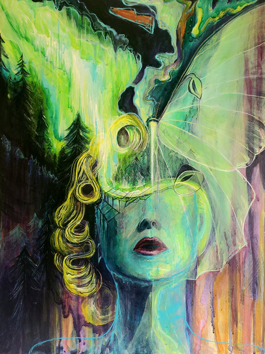 I Think I Lost My Mind Original Painting