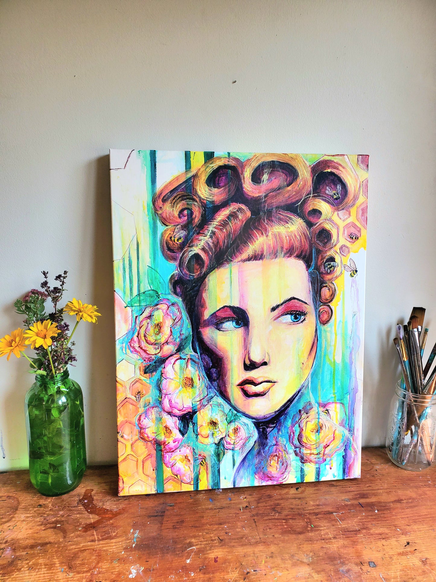 Yass Queen Original Painting