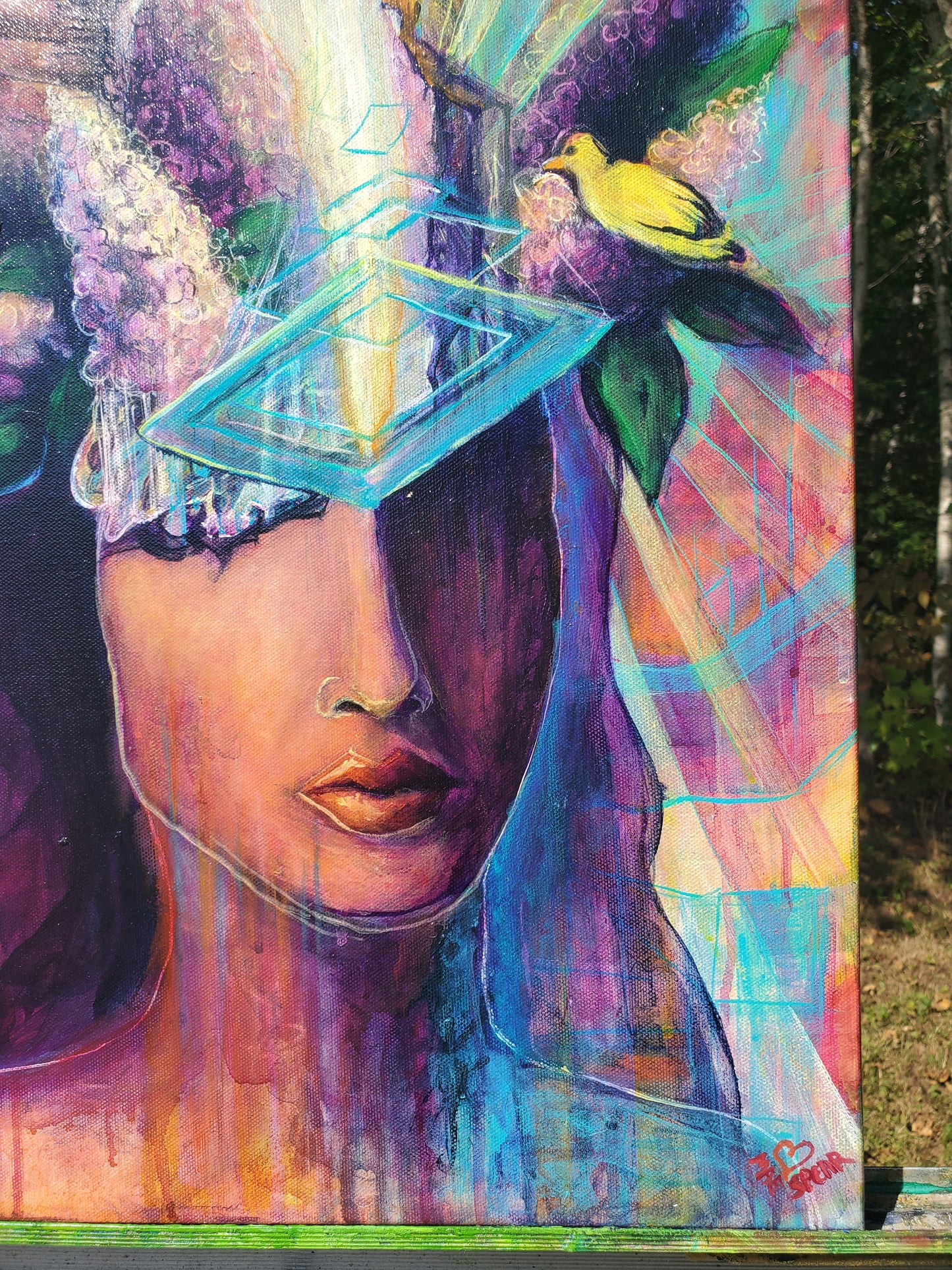 Not Today Original Painting